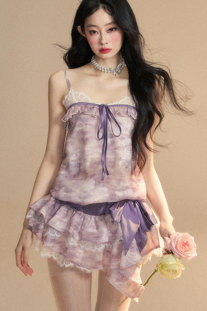 Slim Fit French Short Dress