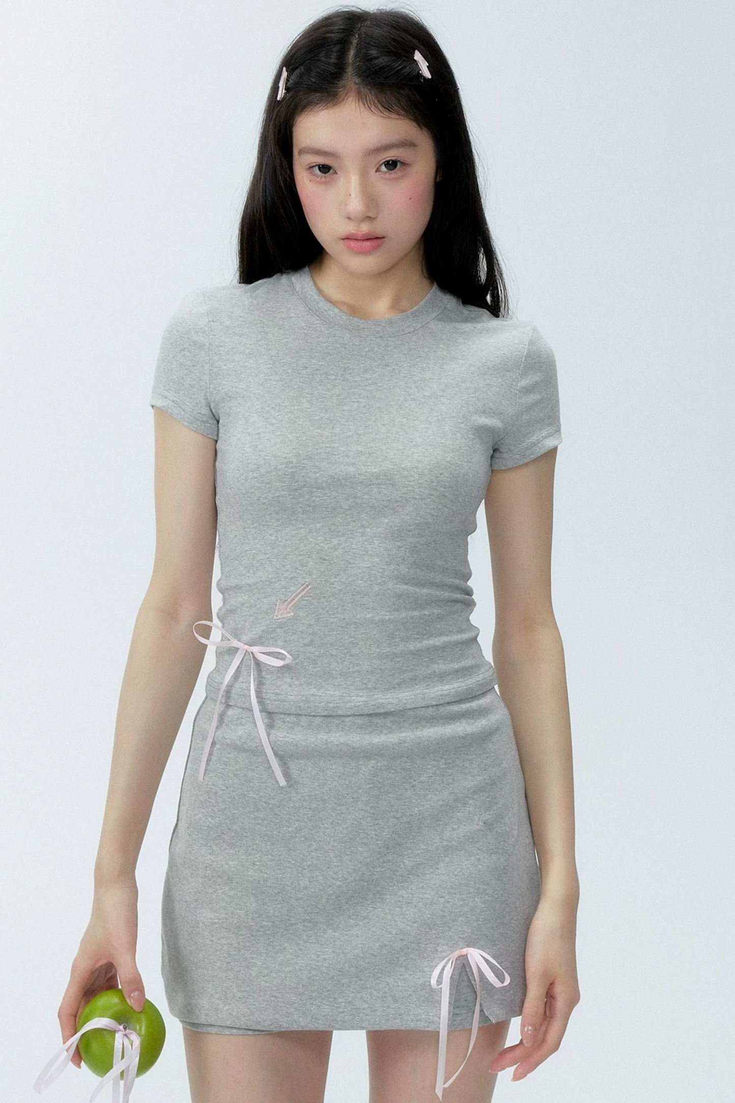 Conjunto femenino bordado de Lyocell
