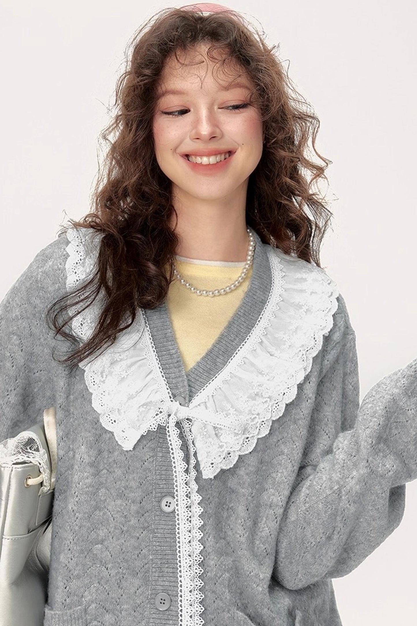 Deluxe V-Neck Knit Cardigan