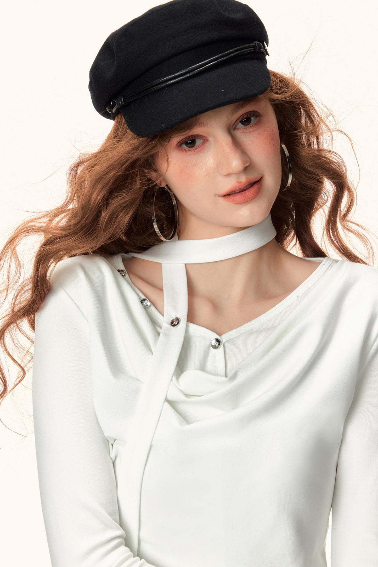 French Ribbon Knit Top