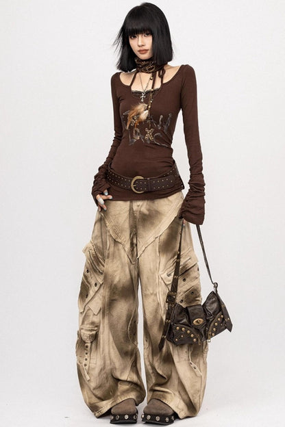 American Girl Long-Sleeved T-Shirt