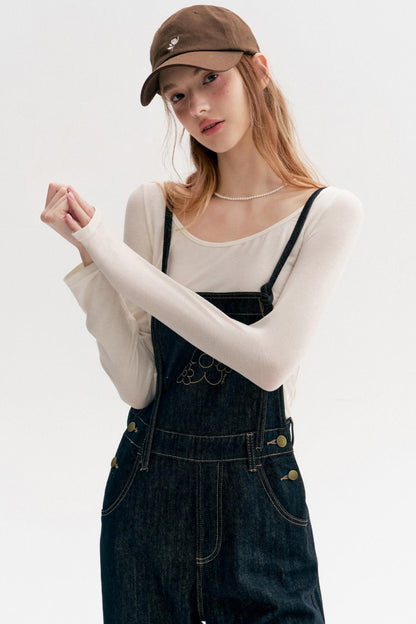 Lazy Floral Wide-Leg Pants