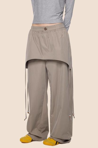 Fall Vintage Straight Pants