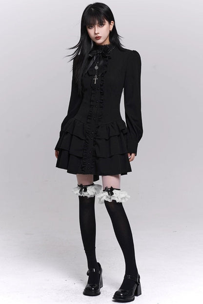 Ghost Girl Black Dress