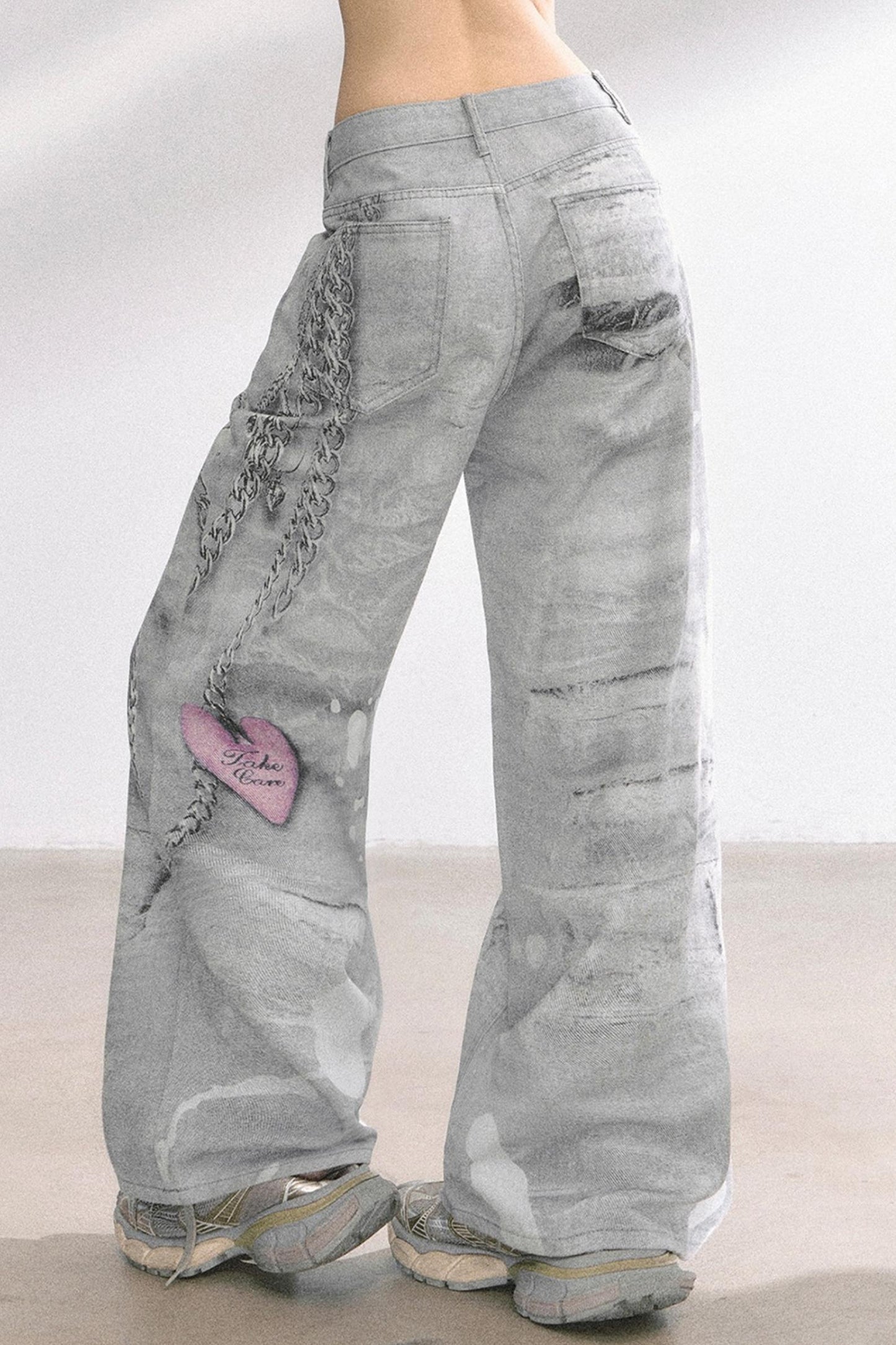 Gray Summer Jeans