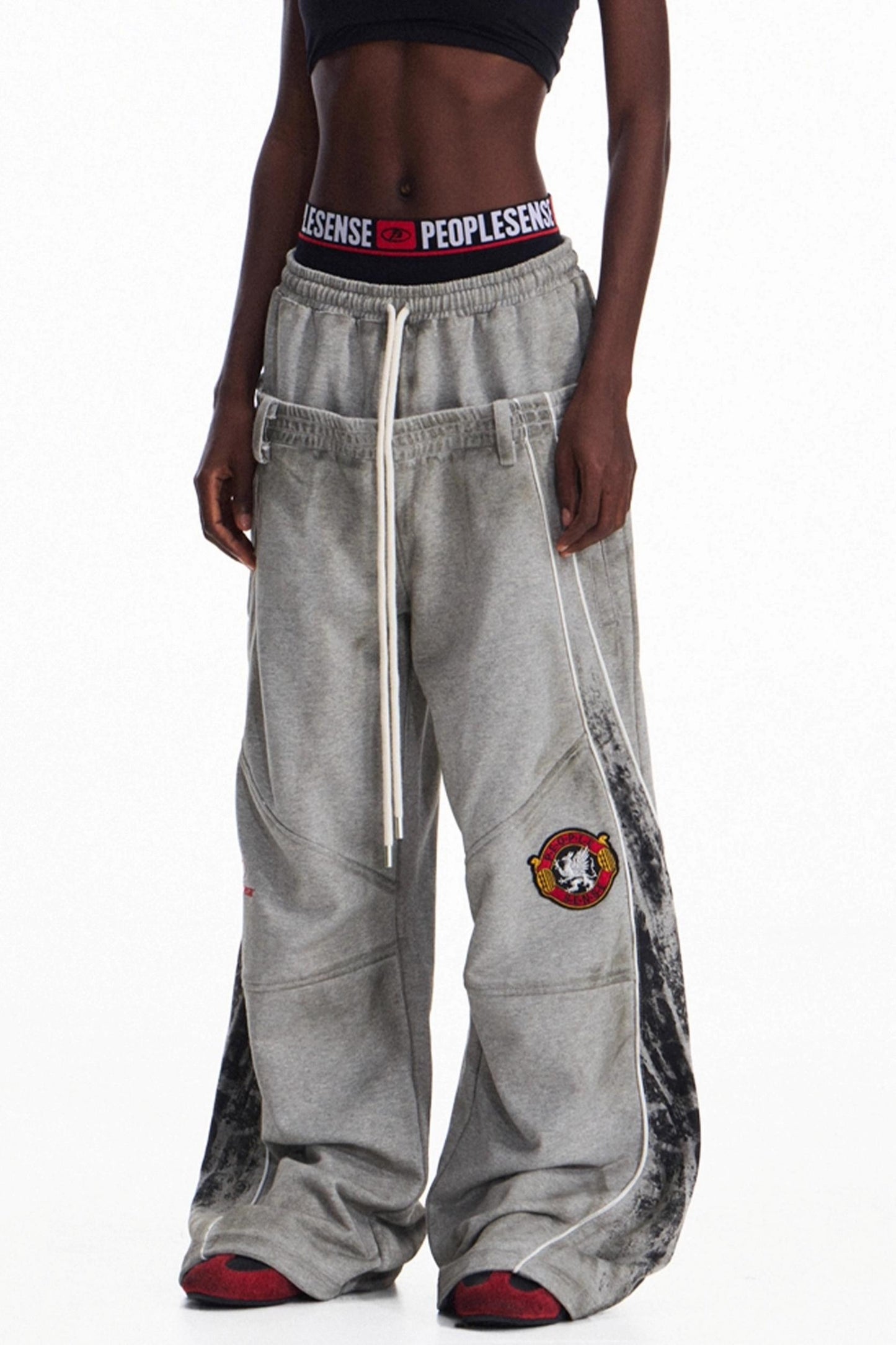 Double-Waisted Sweatpants