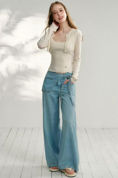 Jacquard Knit Cardigan Top Set-Up