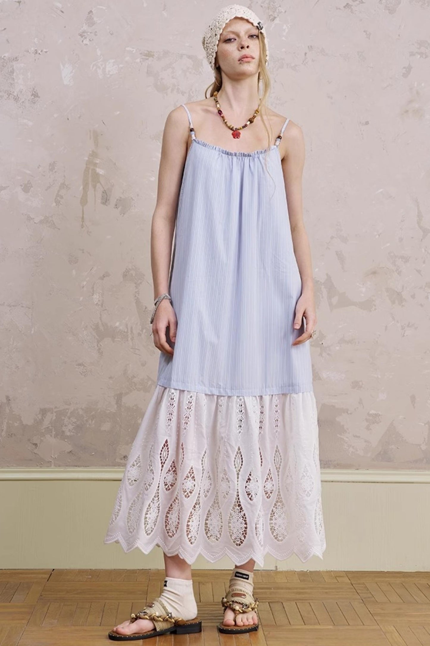 Textured Skirt Dress