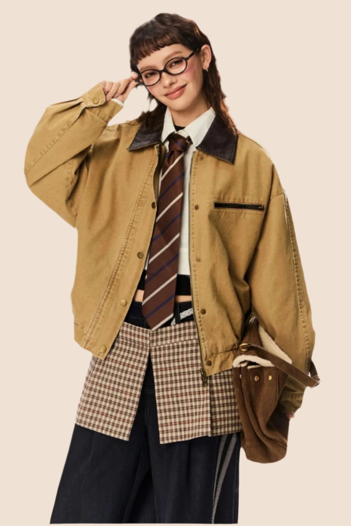 Bath Style Cropped Cargo Jacket