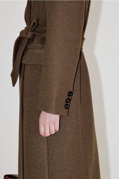 Floral Wool Tweed Coat