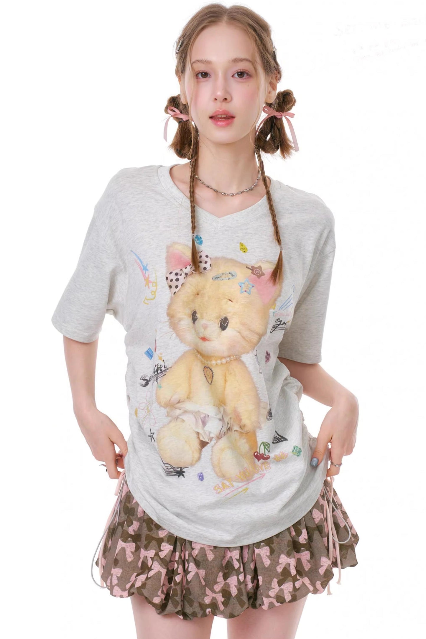 Gummy Bear V-Neck T-Shirt