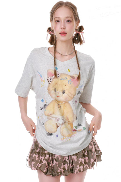 Gummy Bear V-Neck T-Shirt