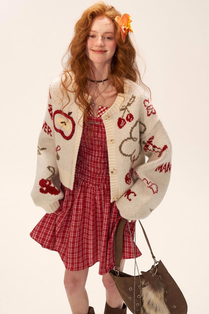 French Striped Bow Sundress