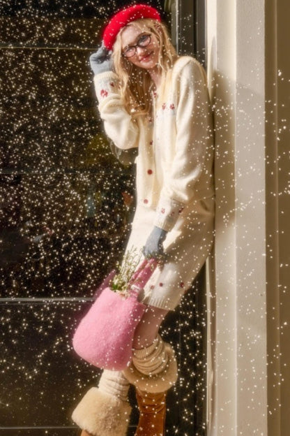 Snow Berry Wool Sweater Set-Up