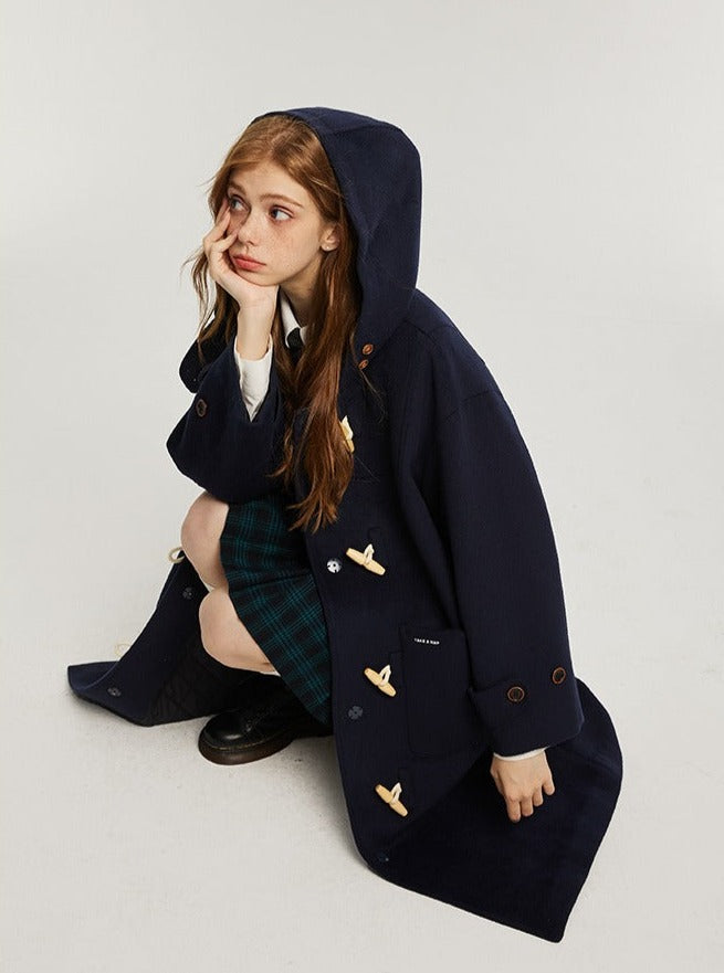 Retro College Style Coat