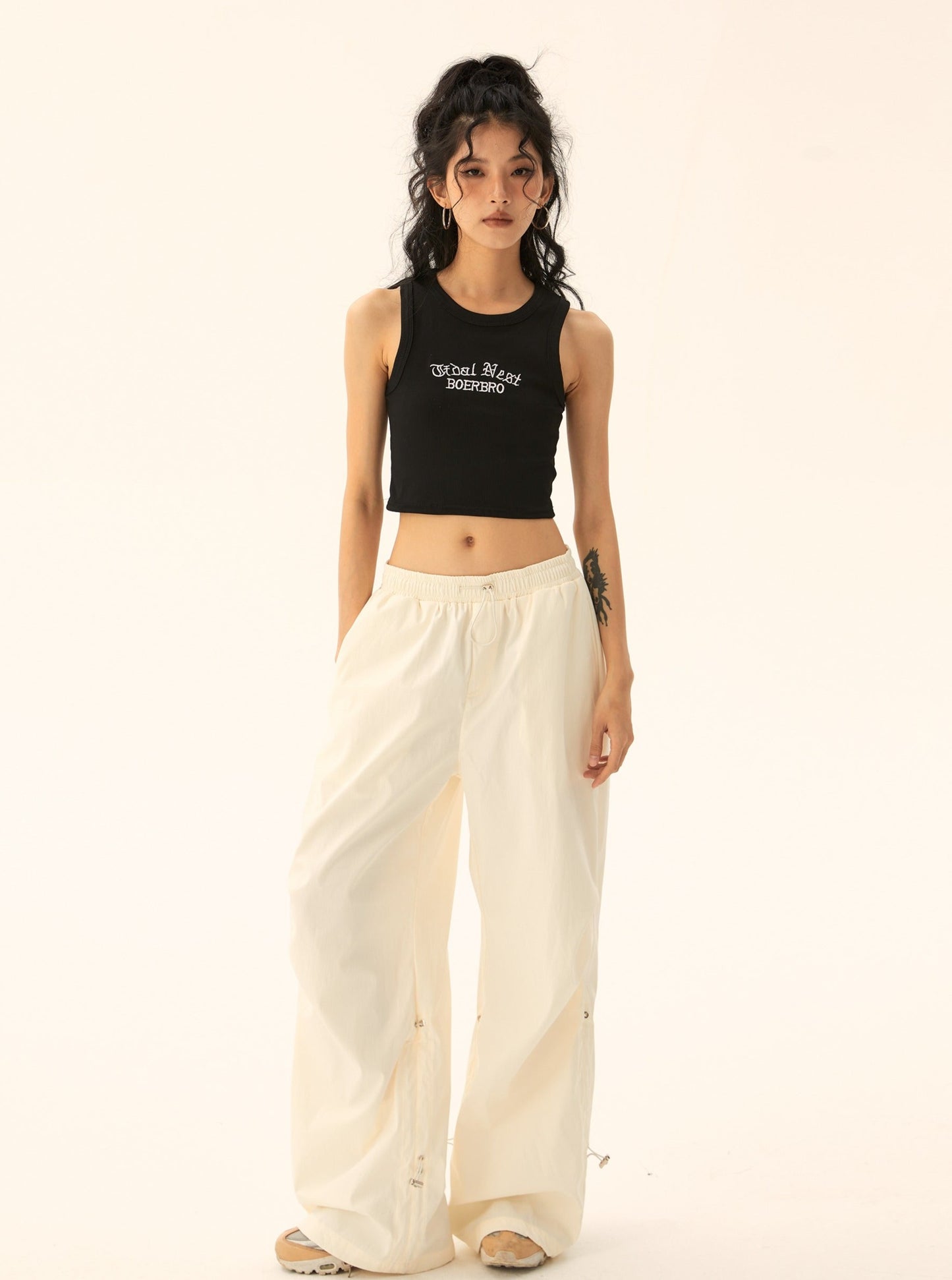 American retro casual sports pants