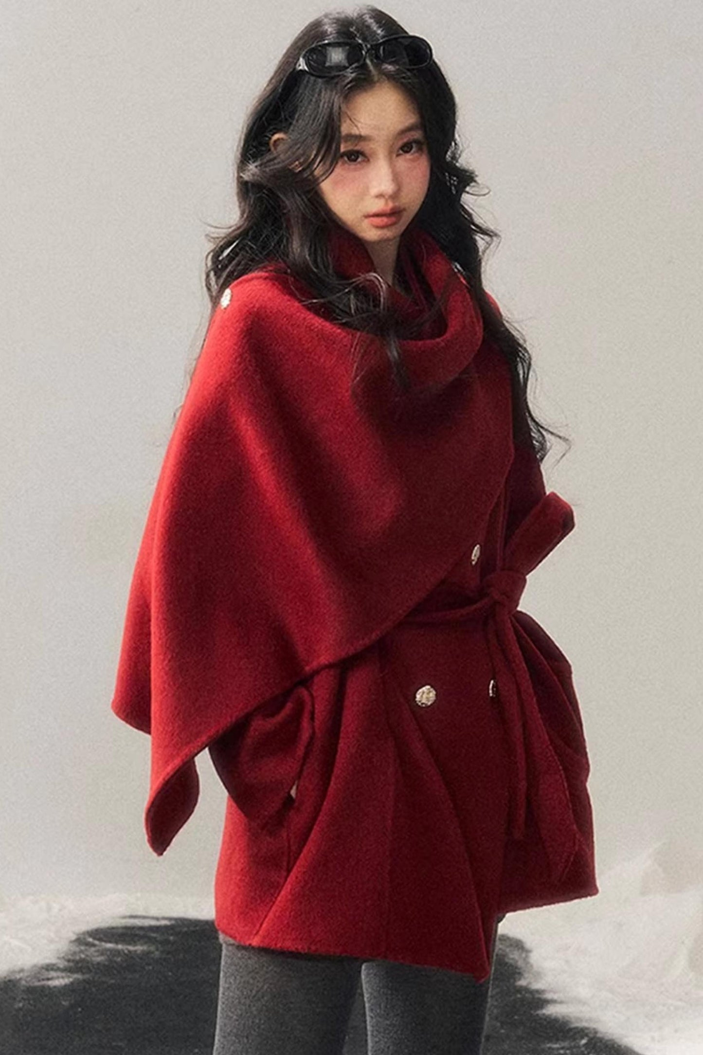 Hepburn Double-Sided Wool Coat