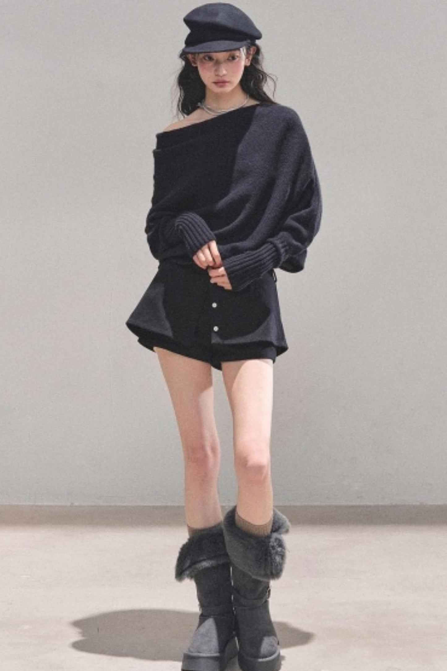 Minimalist French Knit Sweater