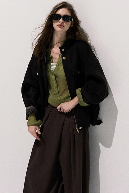 Lace Paneled Satin Inner Top