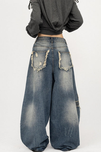 American Spice Girls Wide-Leg Pants