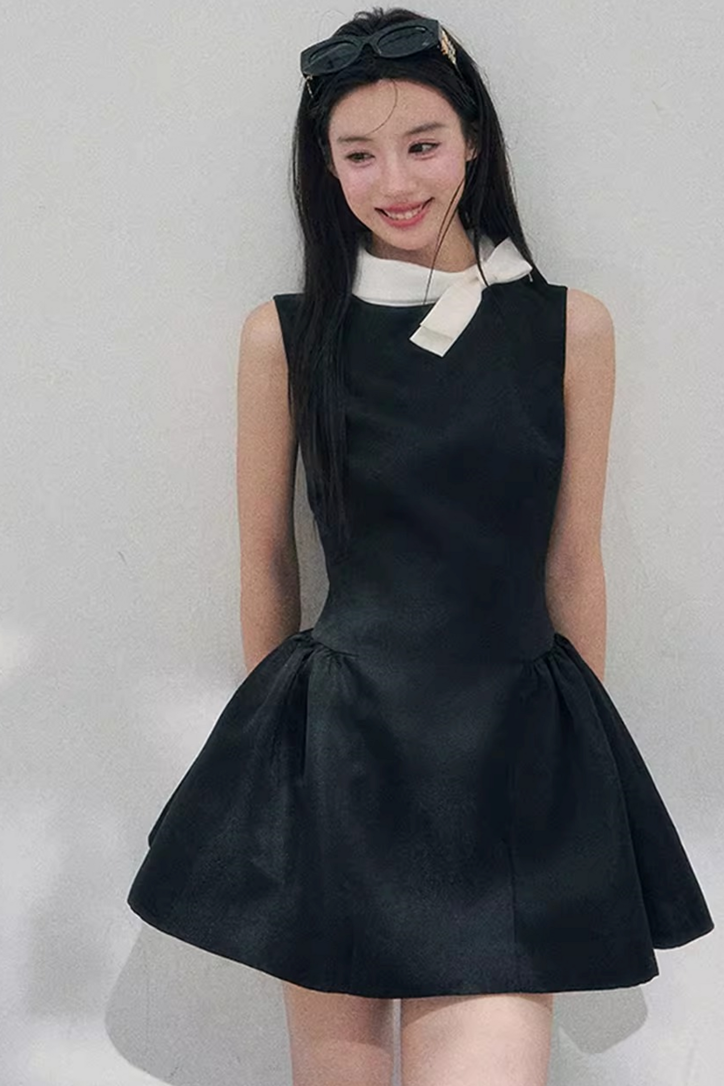 Lilian Ball Puff Sleeve Dress