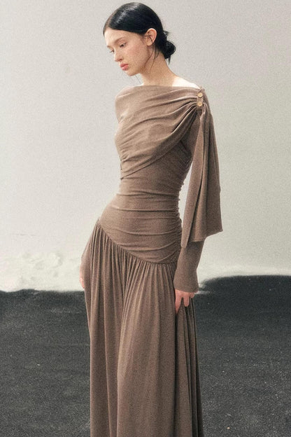 Ribbon Bodycon Winter Dress