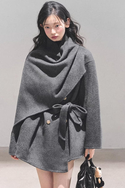 Hepburn Double-Sided Wool Coat