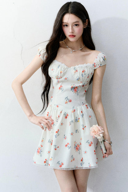 Twilight Rose Floral Dress