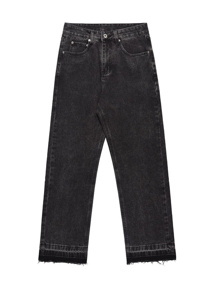 Straight Wash Jeans  Pants