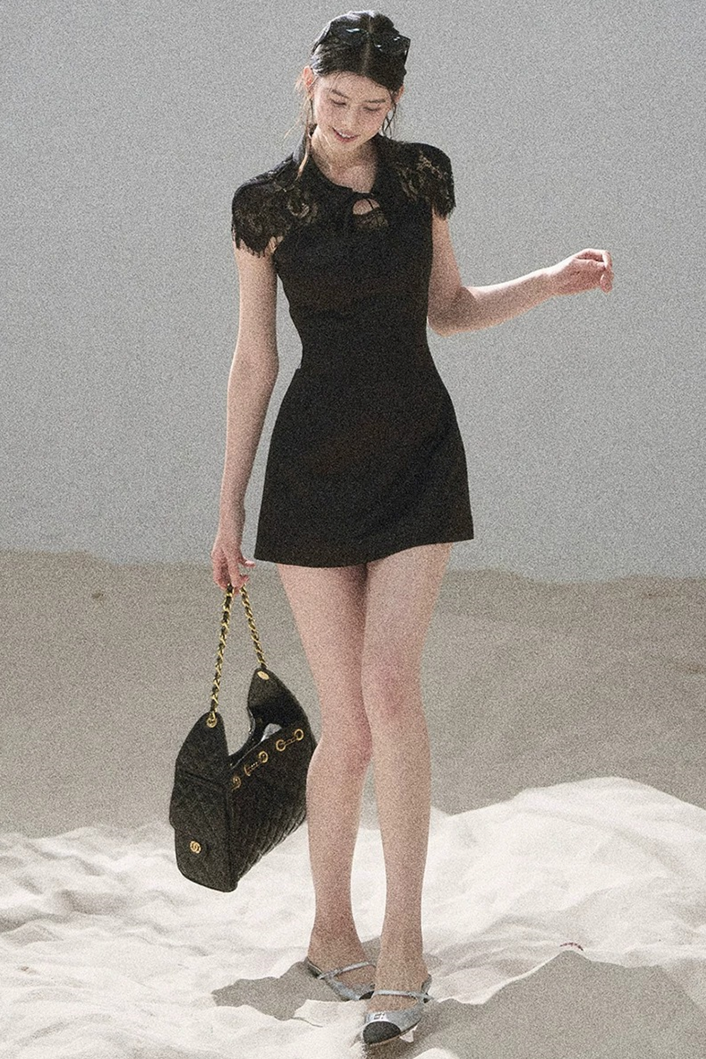 Moonlight Lace Dress Set-Up