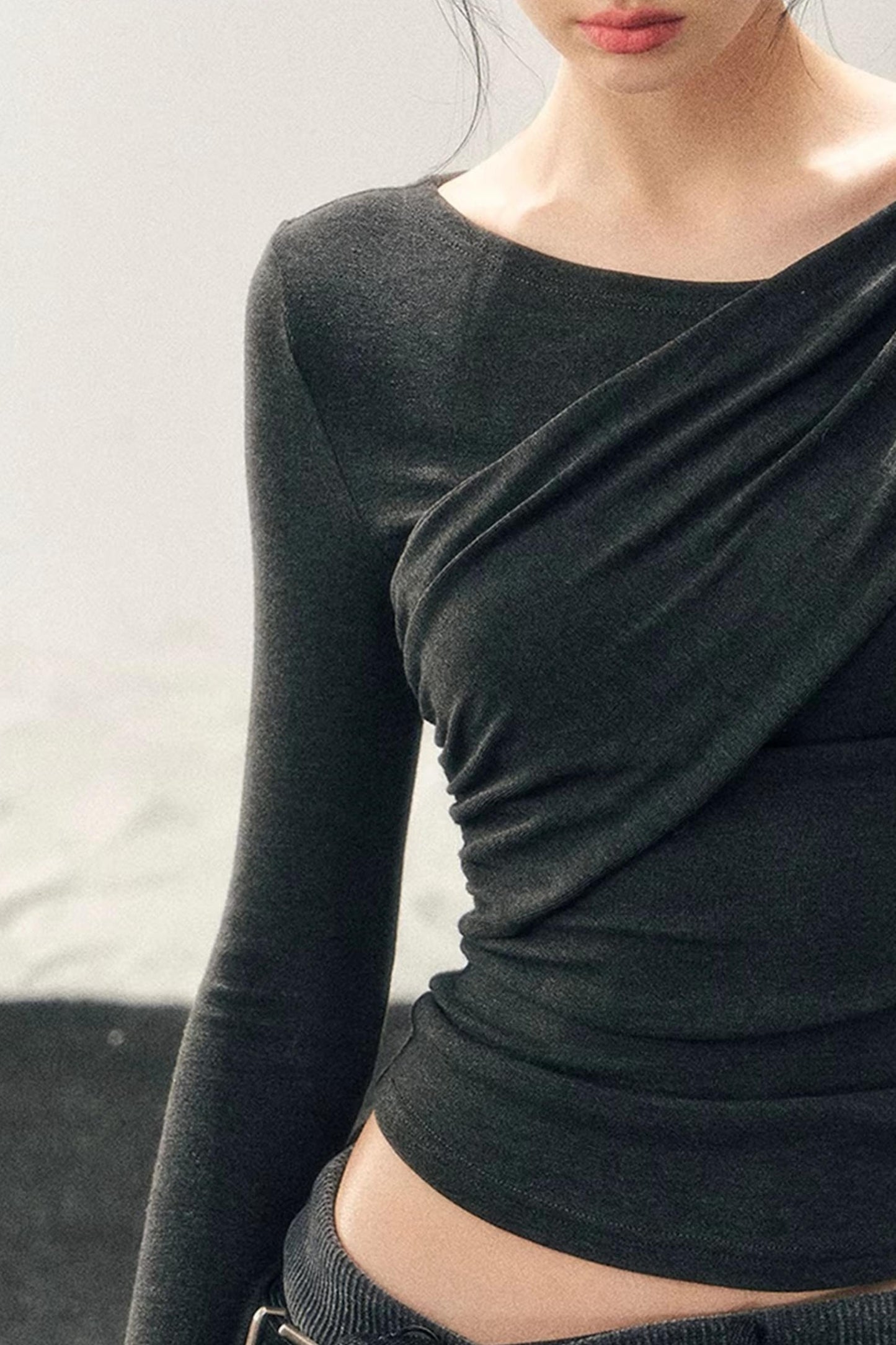 French Ribbon Design Blouse