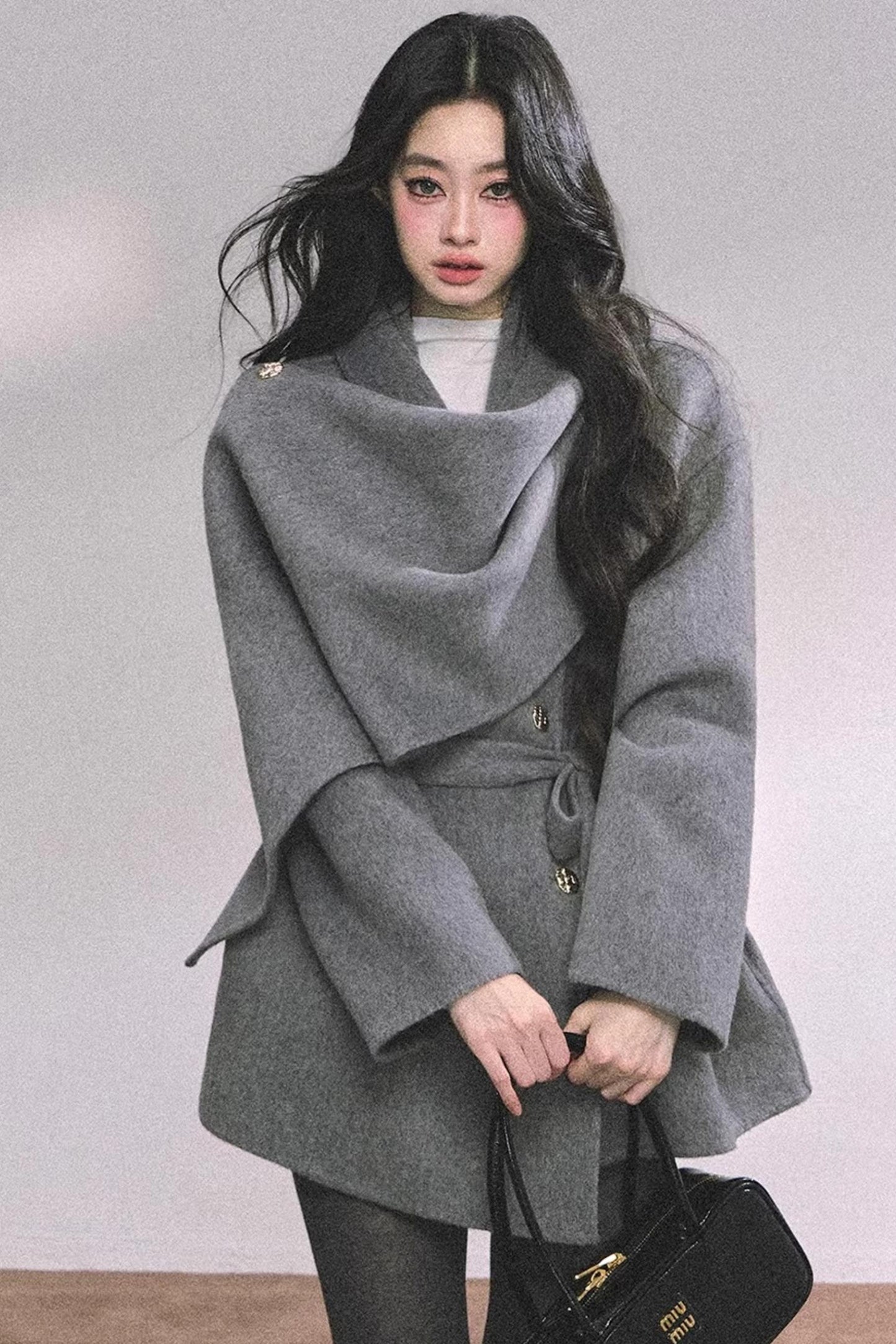 Hepburn Double-Sided Wool Coat