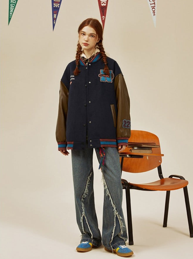 American woolen cotton heavy jacket