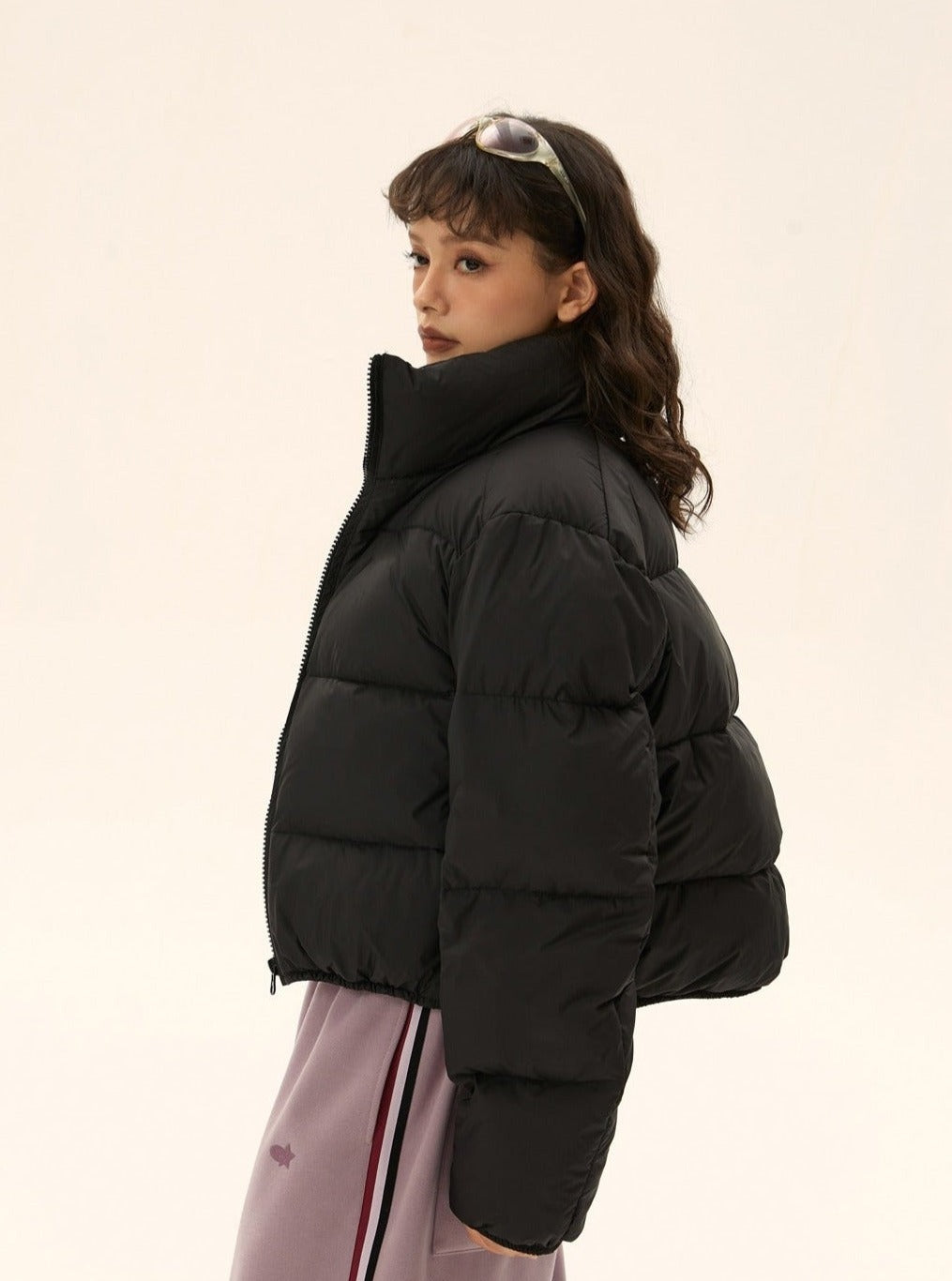 Long-sleeved Loose Down Jacket