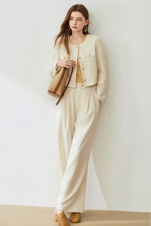 Spring Fragrance Suit Set