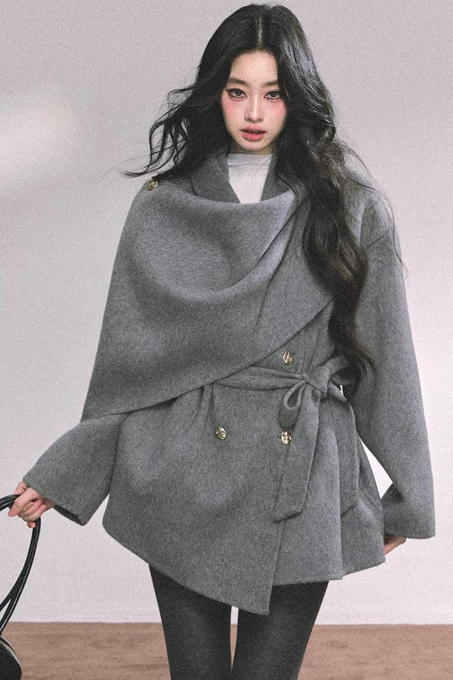 Hepburn Double-Sided Wool Coat