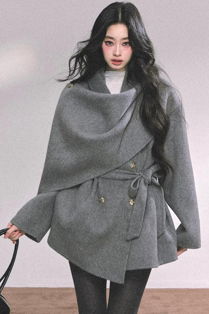 Hepburn Double-Sided Wool Coat