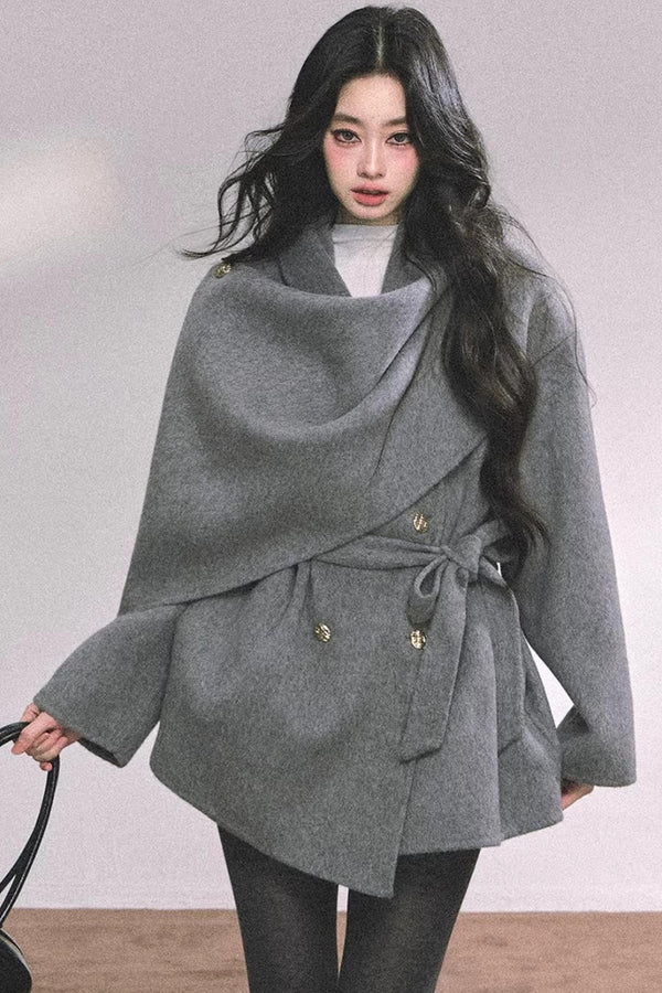 Hepburn Double-Sided Wool Coat