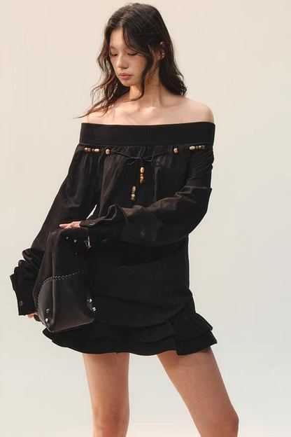 Vintage Beaded Patchwork Shirt
