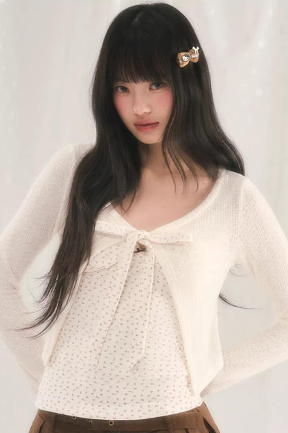 Floral Bow Camisole Top