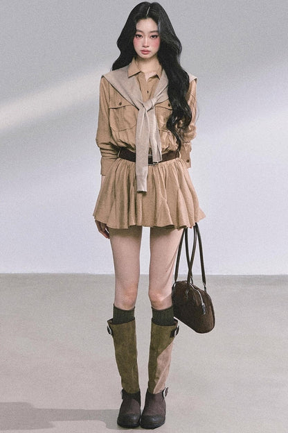 Knitted Jacket Shawl