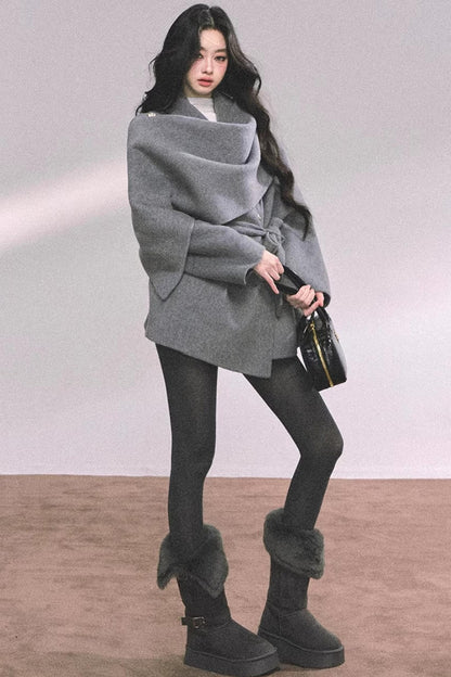 Hepburn Double-Sided Wool Coat