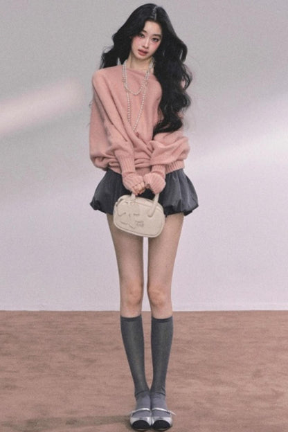 Minimalist French Knit Sweater