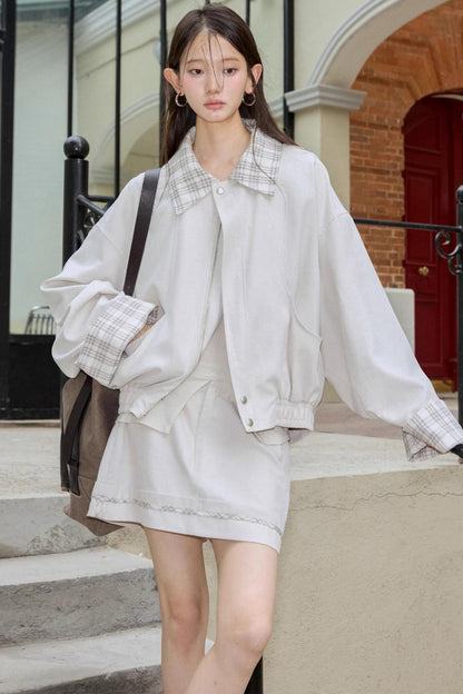 Salt Check Trench Coat Set-Up