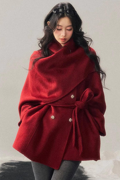 Hepburn Double-Sided Wool Coat