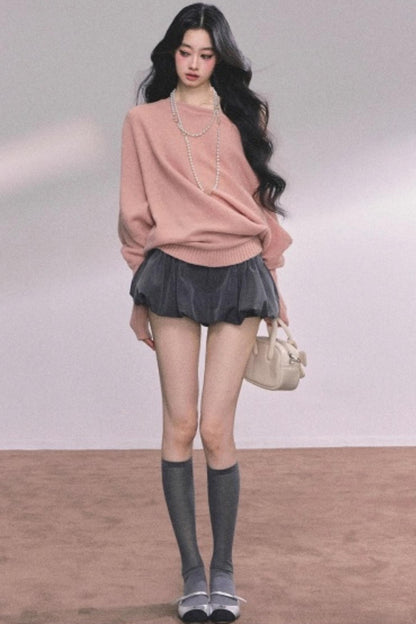 Minimalist French Knit Sweater