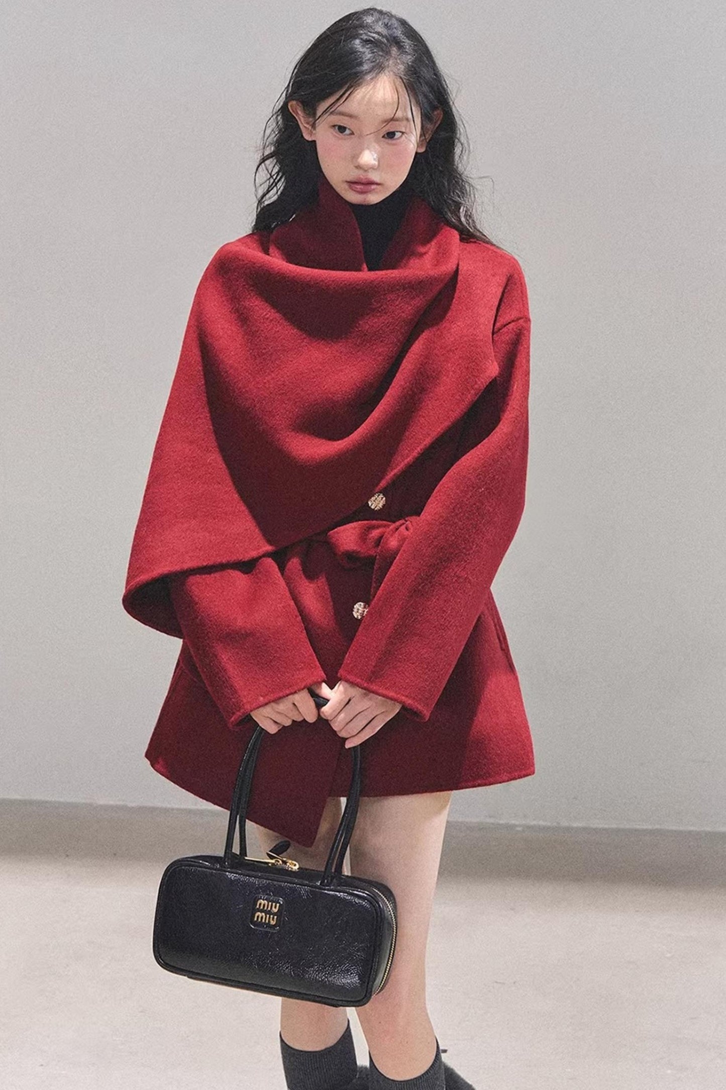 Hepburn Double-Sided Wool Coat