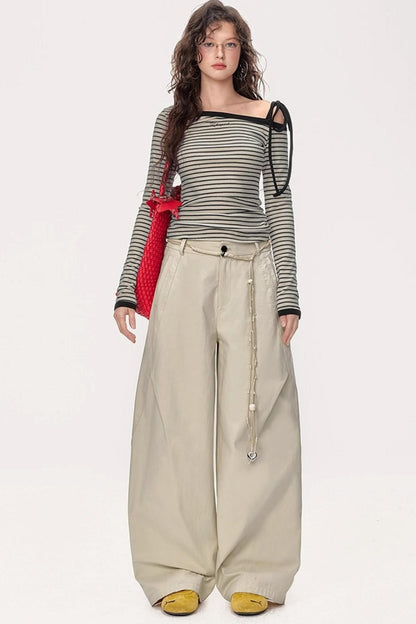 Scimitar Denim Slacks