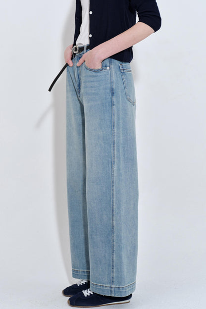 Cat Whisker Cropped Jeans