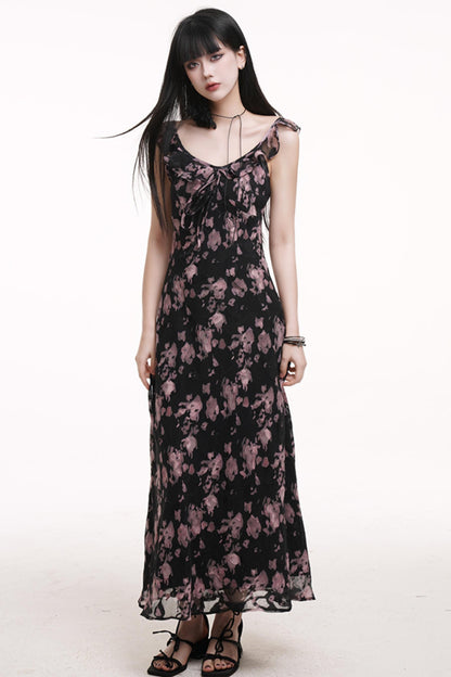 Teal Blue Halter Dress